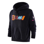 Nike printed graphic hoodie 'Black' DB2324-010
