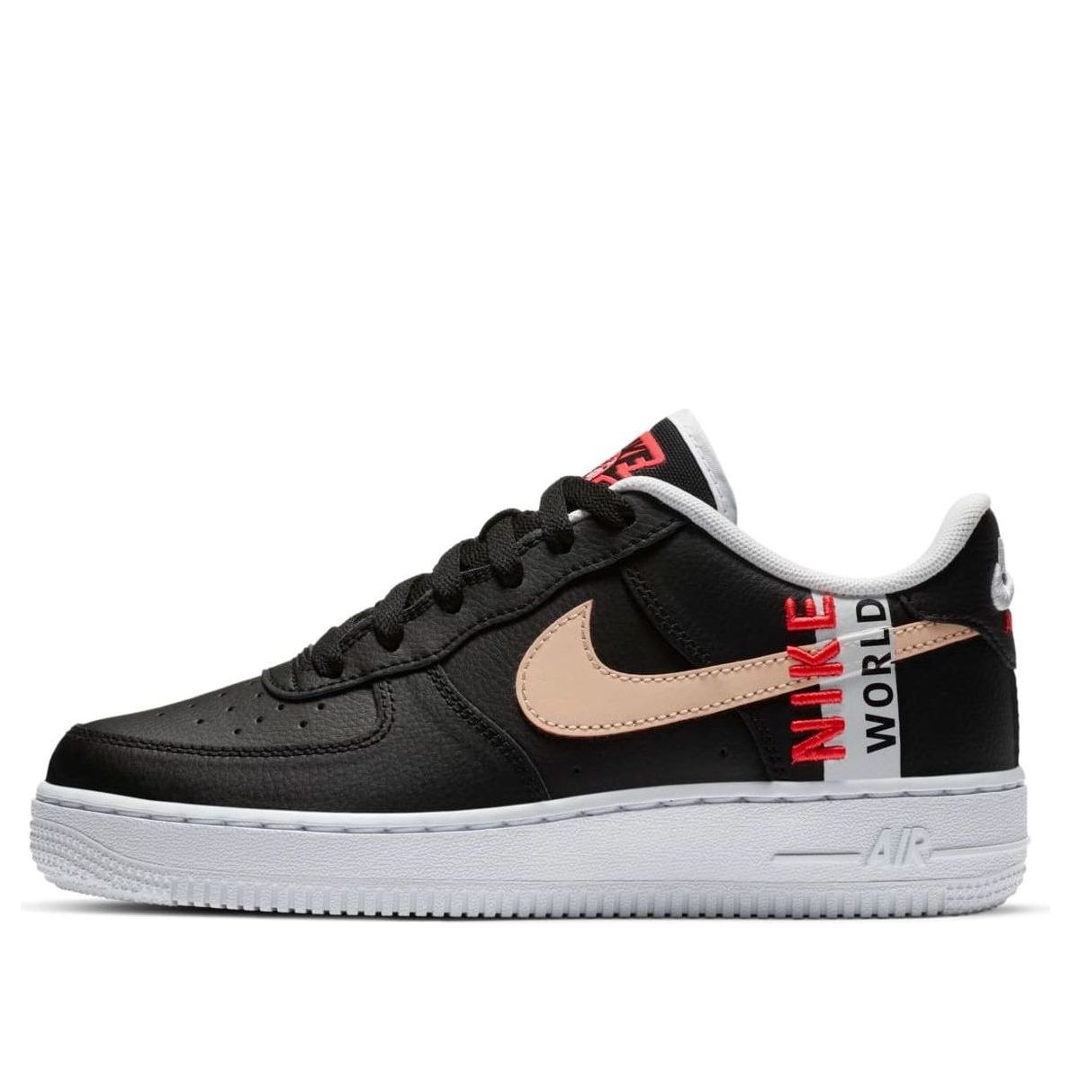 (GS) Nike Air Force 1 LV8 1 'Worldwide Pack - Black Crimson' CN8536-001