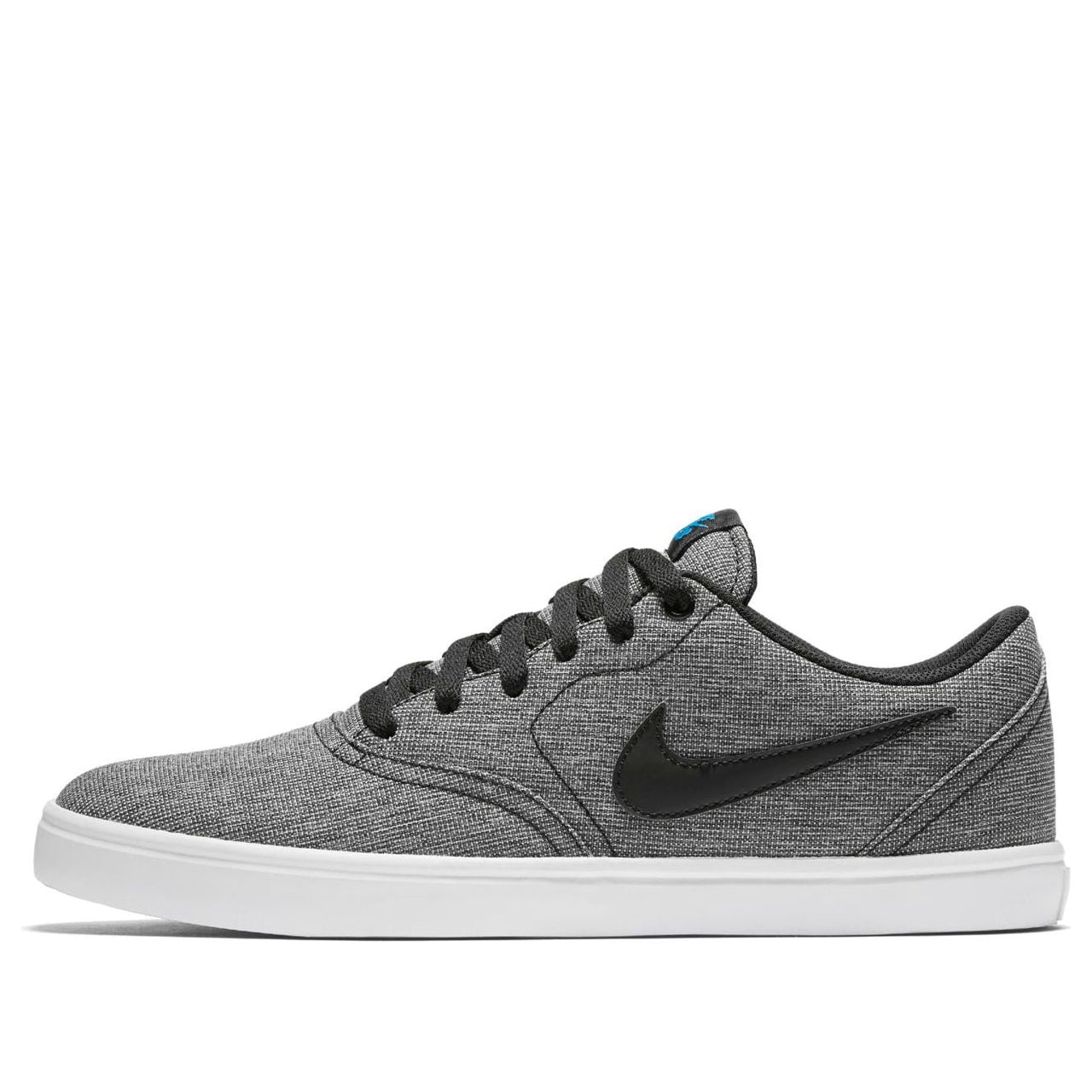 Nike Check Solarsoft Canvas SB 'Black White' 843896-004