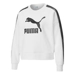 (WMNS) PUMA Luxe Round Neck Pullover White 530306-02
