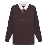 (GS) Fear of God Essentials SS23 Waffle Rugby Sweatshirt 'Plum' FOG-SS23-164