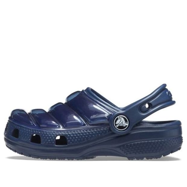 (GS) Crocs Classic Neo Puff Clogs 'Blue' 206647-410