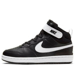 (PS) Nike Court Borough Mid 2 'Black White' CD7783-010