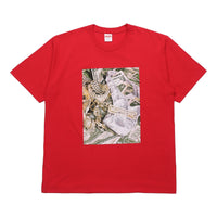 Supreme SS20 Week 1 Bling Tee Money Printing Short Sleeve Unisex Red SUP-SS20-298