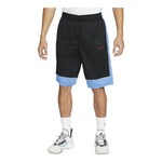 Men's Nike Dri-FIT Contrast Color Stitching Elastic Waistband Sports Black Shorts BV9453-010