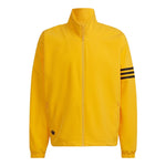 Men's adidas originals New C Tracktop Logo Embroidered Classic Sports Jacket Yellow HM1867
