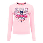 (WMNS) KENZO Alphabet Tiger Head Embroidered Pullover Long Sleeves Hoodie Pink F952SW7054XA-33