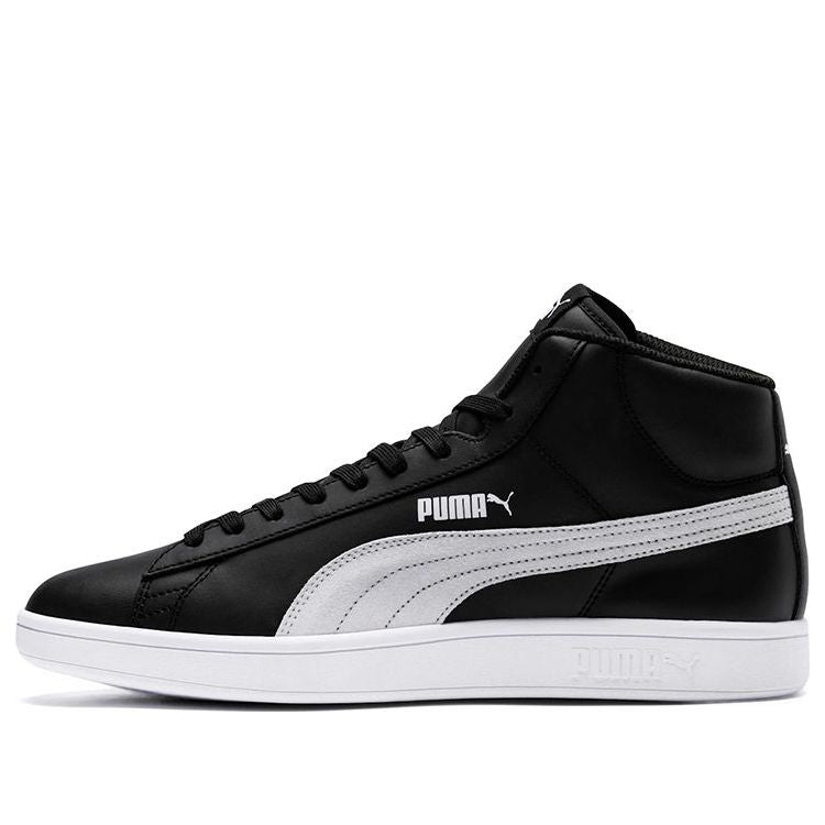 PUMA Smash V2 Mid L 'Black And White' 366924-02
