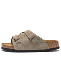 Birkenstock Zrich Soft Footbed Suede Leather 'Taupe' 1009532