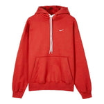Men's Nike Casual Sports Fleece Drawstring Pullover Red CD6393-657
