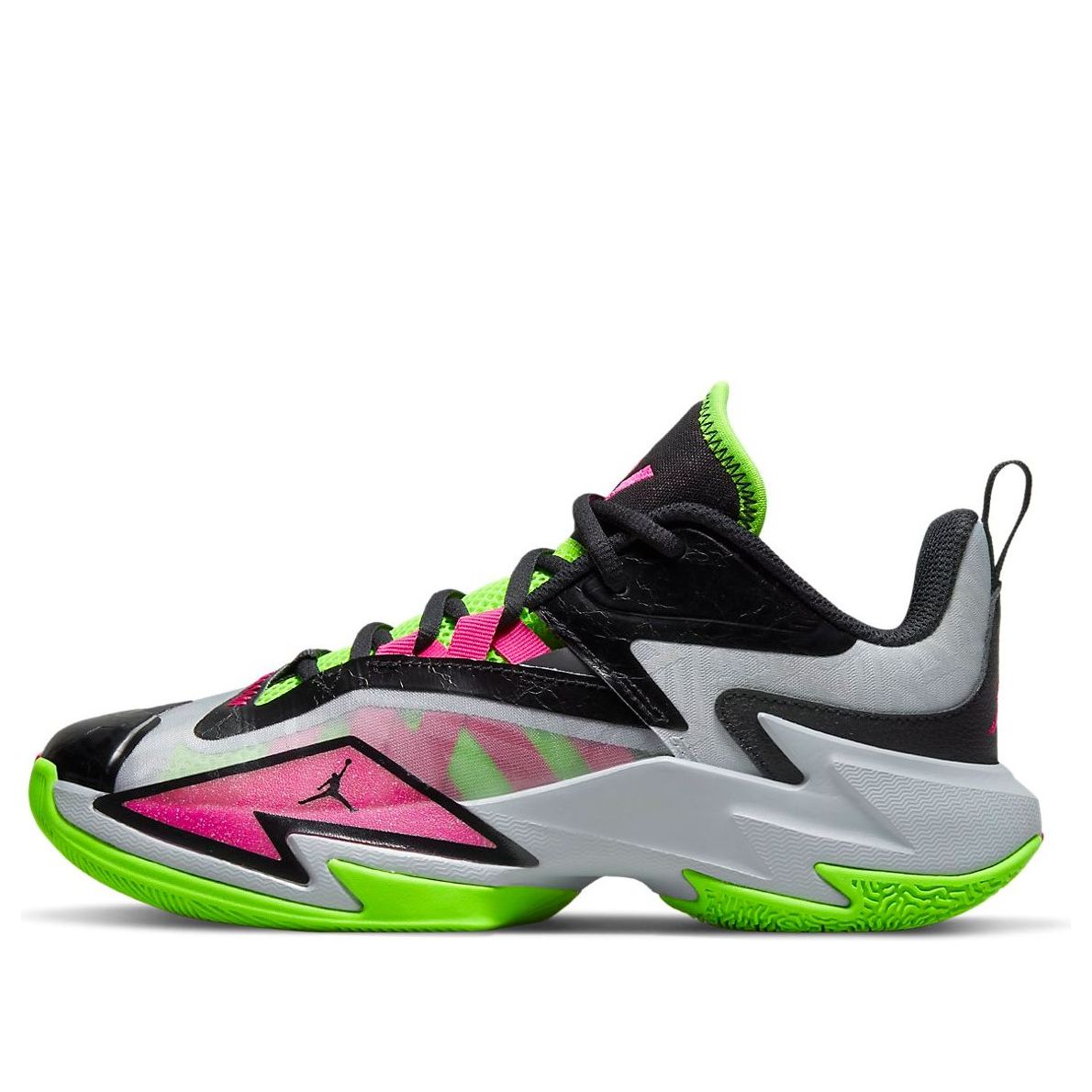 (GS) Air Jordan Westbrook One Take 3 'Wolf Grey Pink Prime' DC7702-002