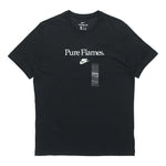 Nike Alphabet Printing Round Neck Short Sleeve Black CK9768-010