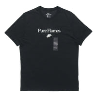 Nike Alphabet Printing Round Neck Short Sleeve Black CK9768-010