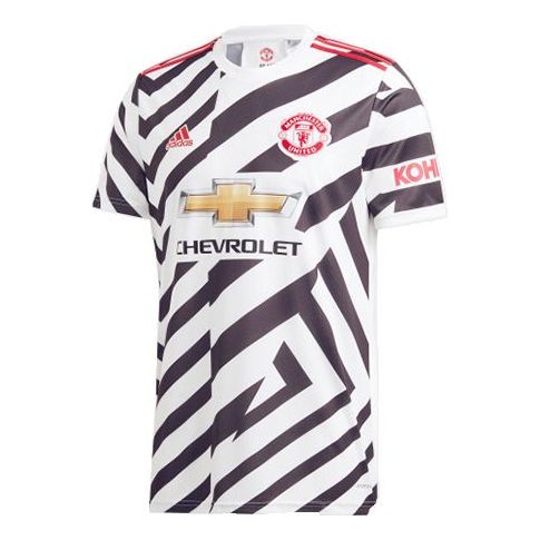 adidas Manchester United Away Fan Edition Sports Jersey White FM4263
