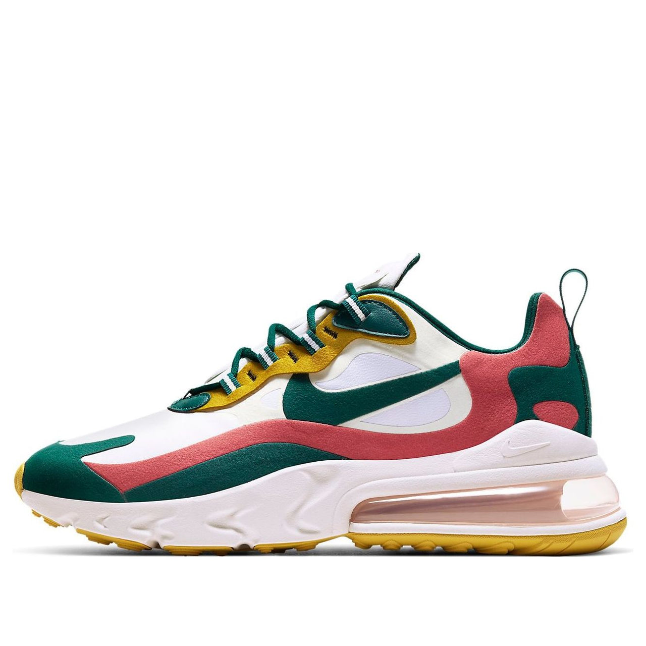 Nike Air Max 270 React 'White Turquoise Yellow' CT1264-103