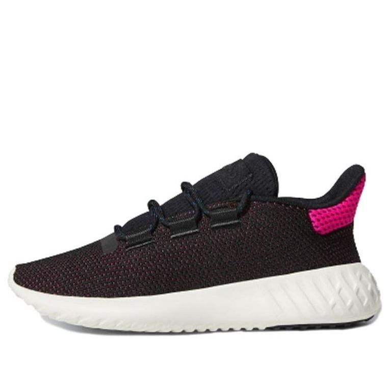 (WMNS) adidas Tubular Dusk 'Black Shock Pink' AQ1198