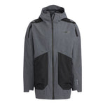 adidas Terrex Voyg 3in1 Sfs J Logo Hooded Zipper Long Sleeves Jacket Gray HN2026