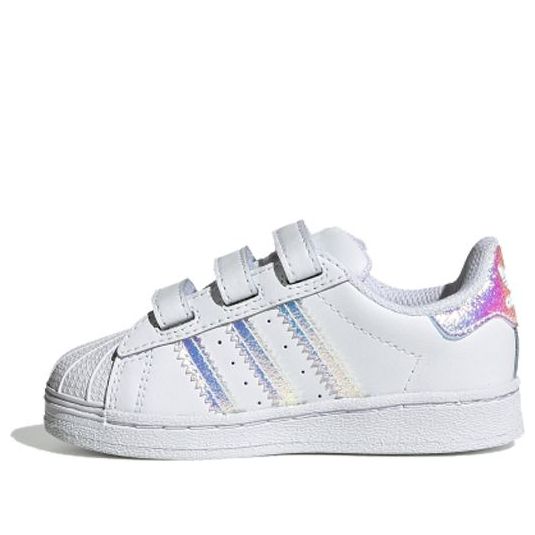(TD) adidas Superstar Shoes 'Cloud White Metallic Silver' FV3657