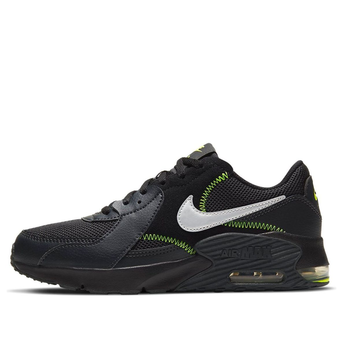 (GS) Nike Air Max Excee 'Black Green' CD6894-010