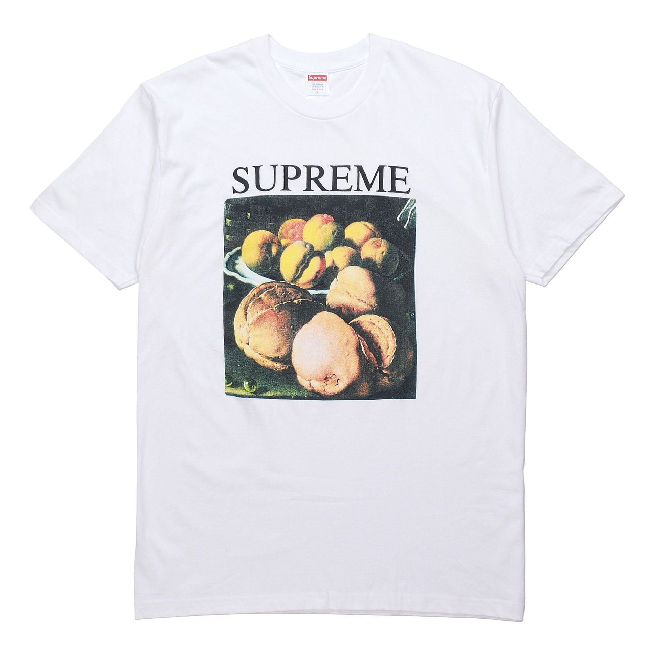 Supreme FW18 Still Life Tee White Printing Short Sleeve Unisex SUP-FW18-017