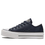 (WMNS) Converse Chuck Taylor All Star Platform Low 'Anodized Metals - Obsidian' 570453C