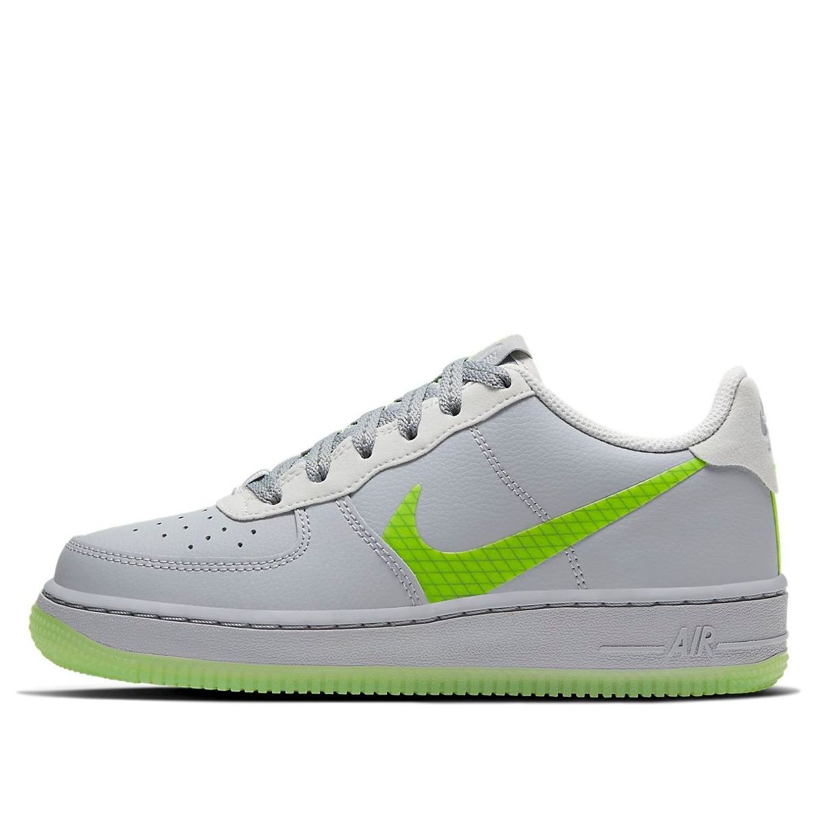 (GS) Nike Air Force 1 LV8 3 'Wolf Grey Ghost Green' CD7409-002