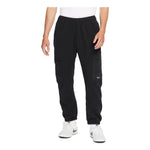 Men's Nike SB Solid Color Lacing Casual Skateboard Polar Fleece Sports Pants/Trousers/Joggers Black DA4196-010