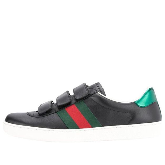 Gucci New Ace Cowhide 'Black' 548699-DOPE0-1061