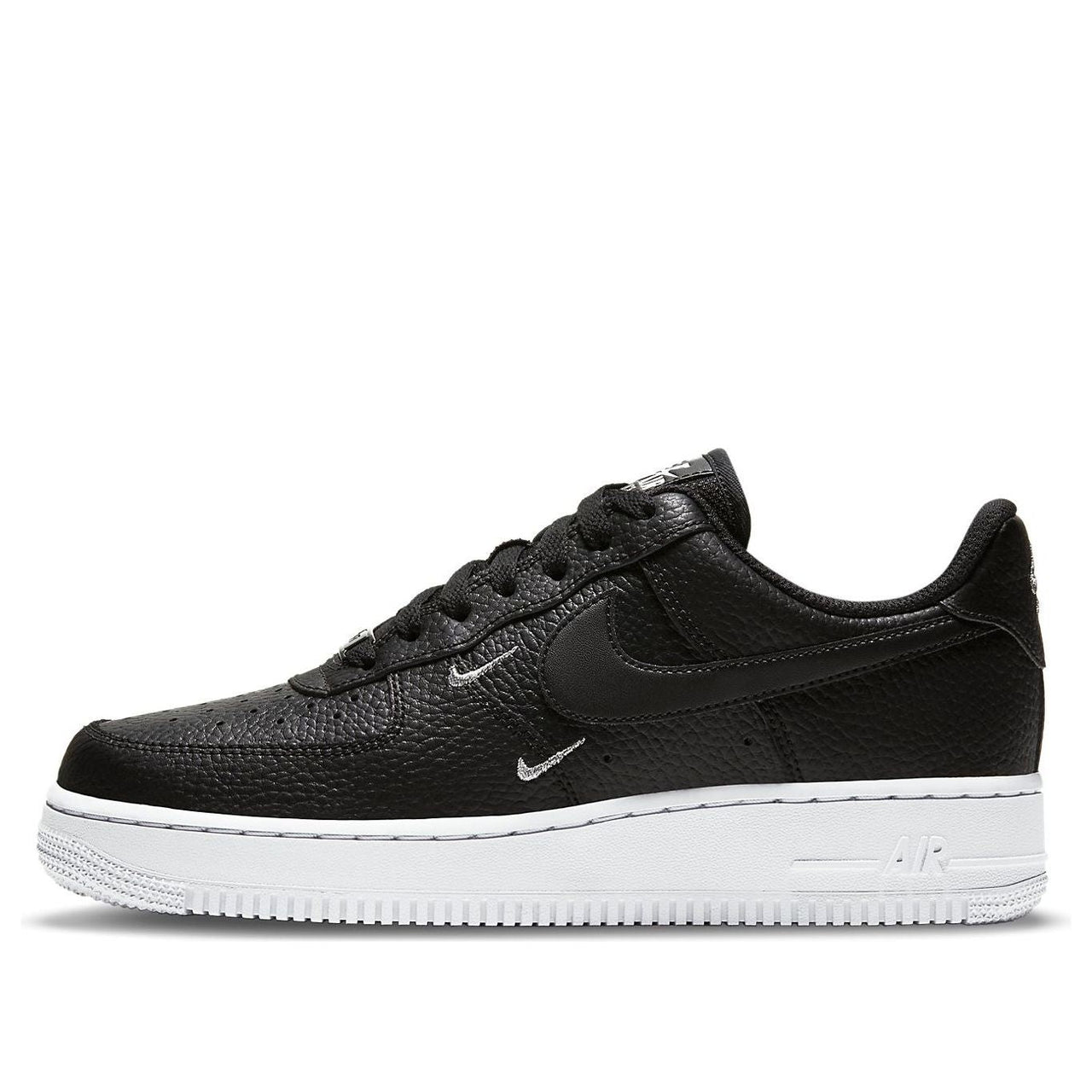(WMNS) Nike Air Force 1 '07 Essential 'Tumble Leather - Black' CT1989-002