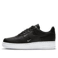 (WMNS) Nike Air Force 1 '07 Essential 'Tumble Leather - Black' CT1989-002
