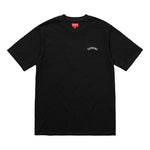 Supreme SS18 Mesh Arc Logo Tee Black Logo Tee 'Black White' SUP-SS18-138