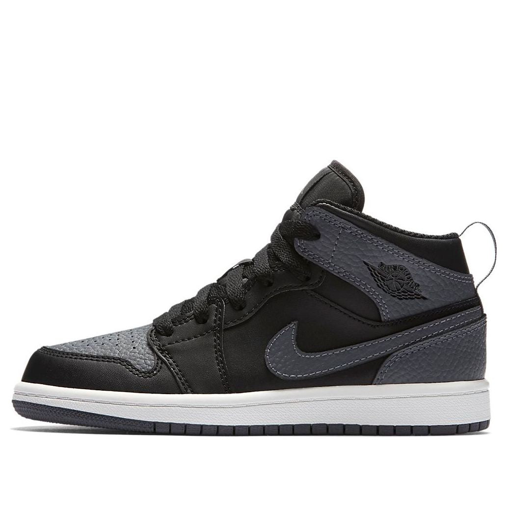 (PS) Air Jordan 1 Mid 'Dark Grey' 640734-041
