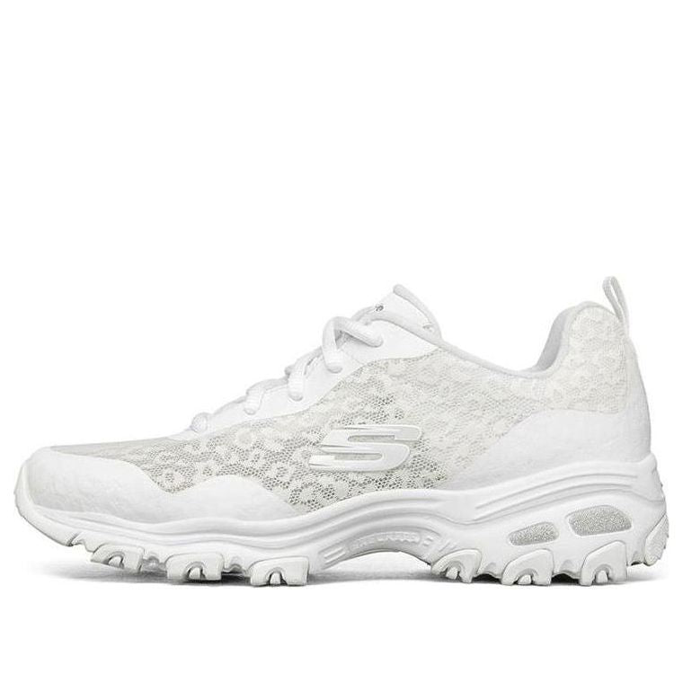 (WMNS) Skechers D'Lites 1.0 Fashion Low Chunky Shoes White 896002-WHT