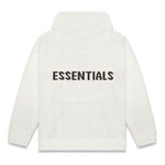 Fear of God Essentials FW20 Knit Logo Hoodie 'Oatmeal' FOG-FW20-334