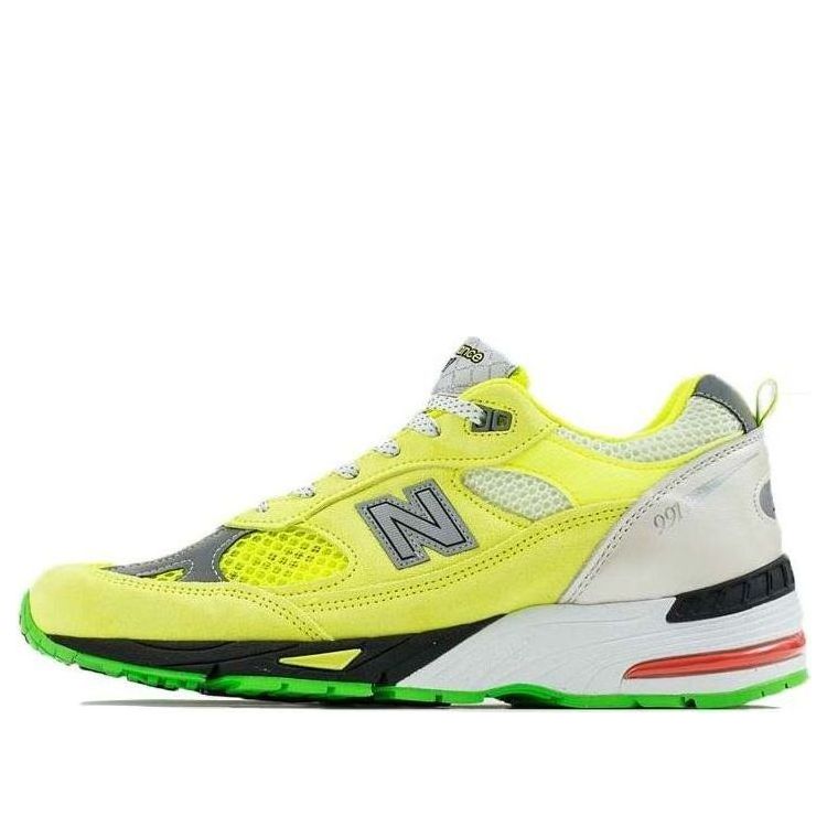 New Balance Aries x 991 Made in England 'Neon Yellow' M991AFL