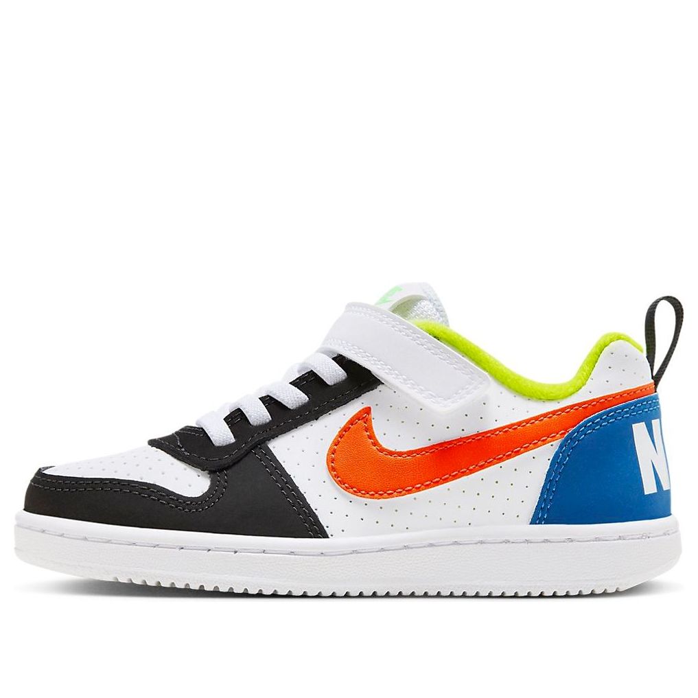 (PS) Nike Court Borough 'White Orange Blue' DV9114-181