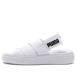 (WMNS) PUMA Platform Trace Sports sandals 'White Black' 365478-02