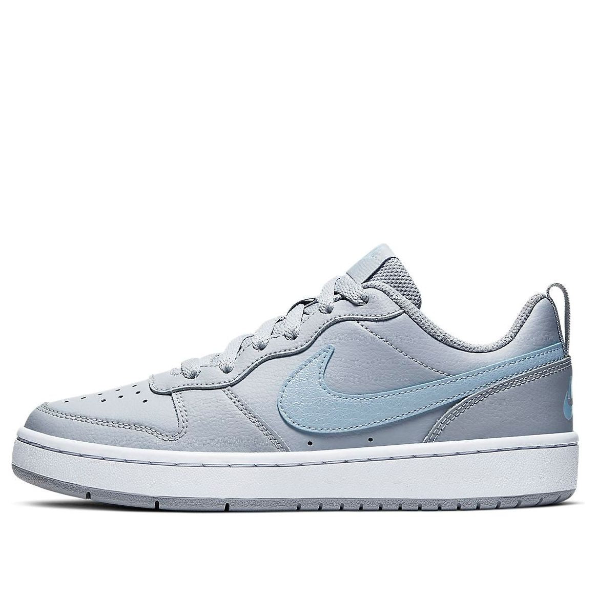(GS) Nike Court Borough Low 2 'Grey Blue' CK0593-001