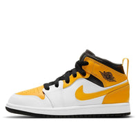 (PS) Air Jordan 1 Mid 'University Gold' 640734-170