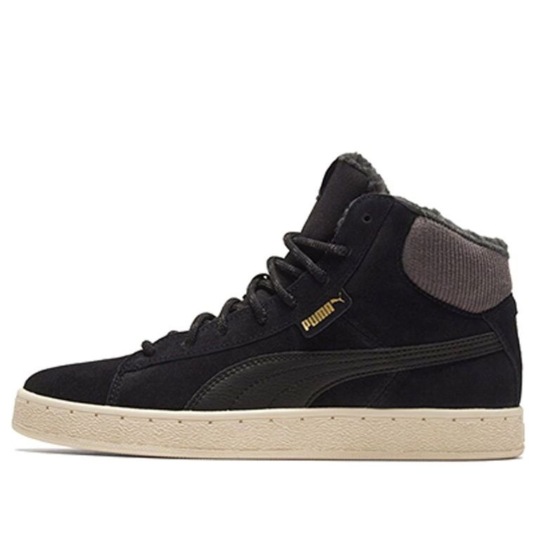 PUMA 1948 Mid Corduroy Black Board Shoes 363705-02