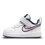 (TD) Nike Court Borough Low 2 SE1 'White Blue Pink' DB3092-100