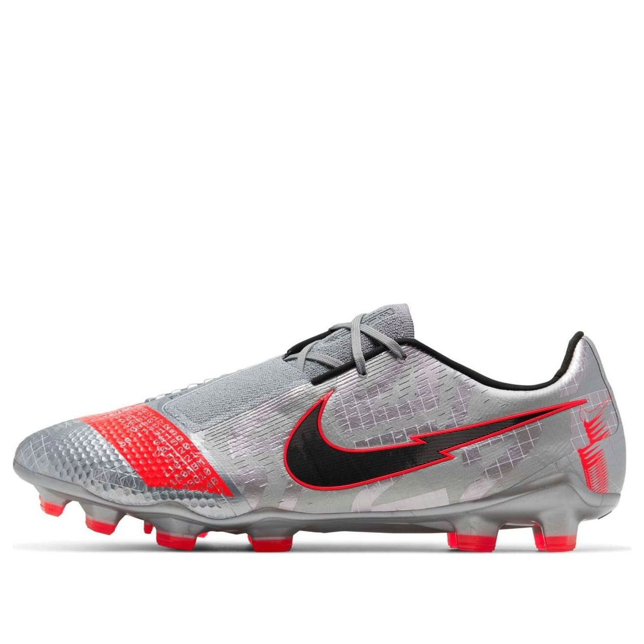 Nike Phantom Venom Elite FG 'Metallic Grey Crimson' AO7540-906