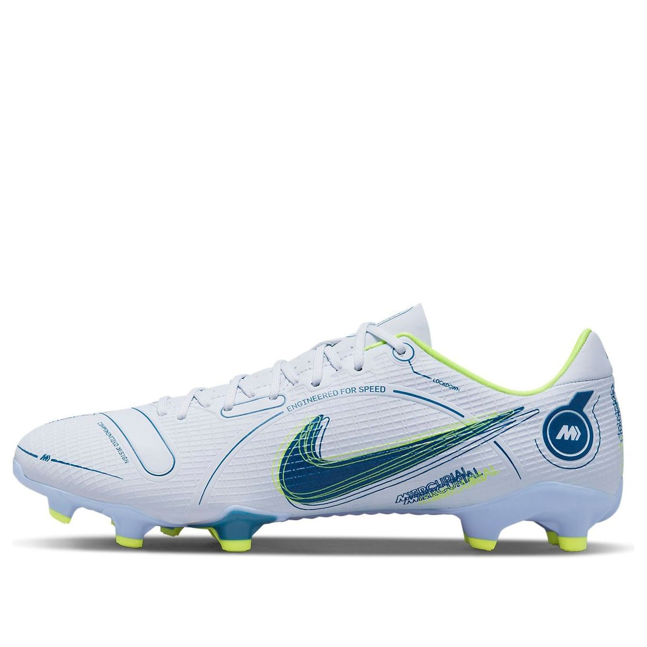 Nike Mercurial Vapor 14 Academy MG 'Grey Blackened Blue' DJ2869-054