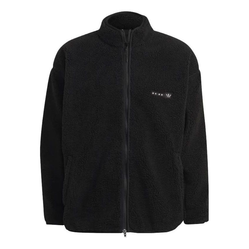 adidas Reclaim Sherpa Jacket 'Black' HK2771