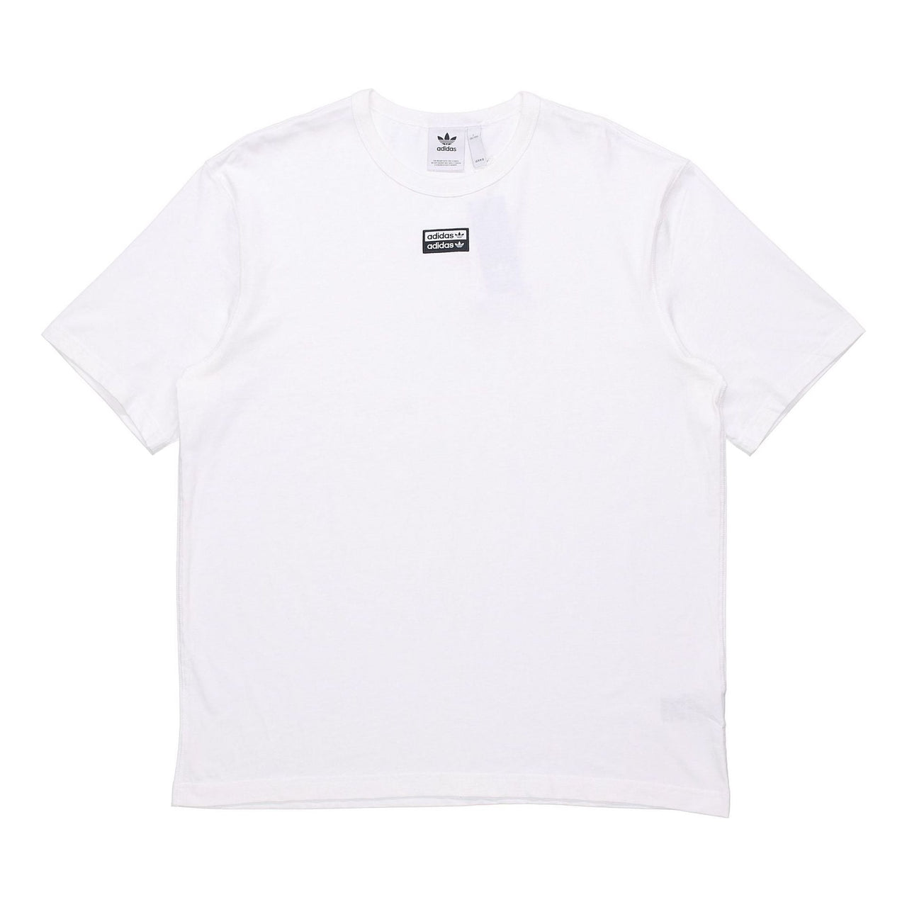 adidas originals Vocal Tee Solid Color box logo White ED7221