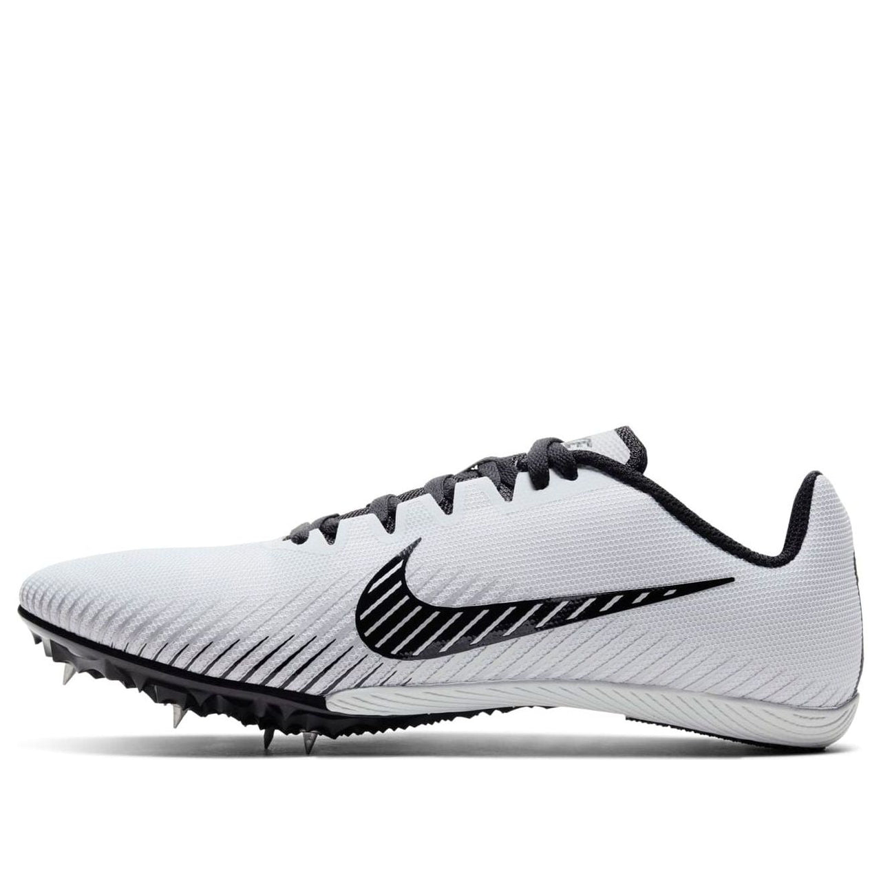 Nike Air Zoom Rival M 9 Spikes 'Pure Platinum Black' AH1020-005