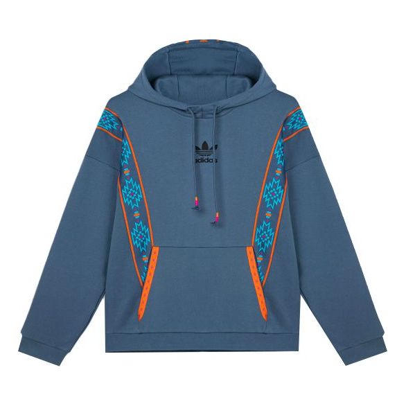 adidas originals Fp Print Sports Pullover For Men Blue GU1544