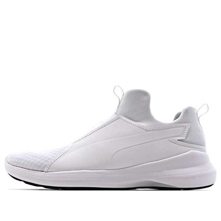 (WMNS) PUMA Rebel Mid Trainers White 364539-07