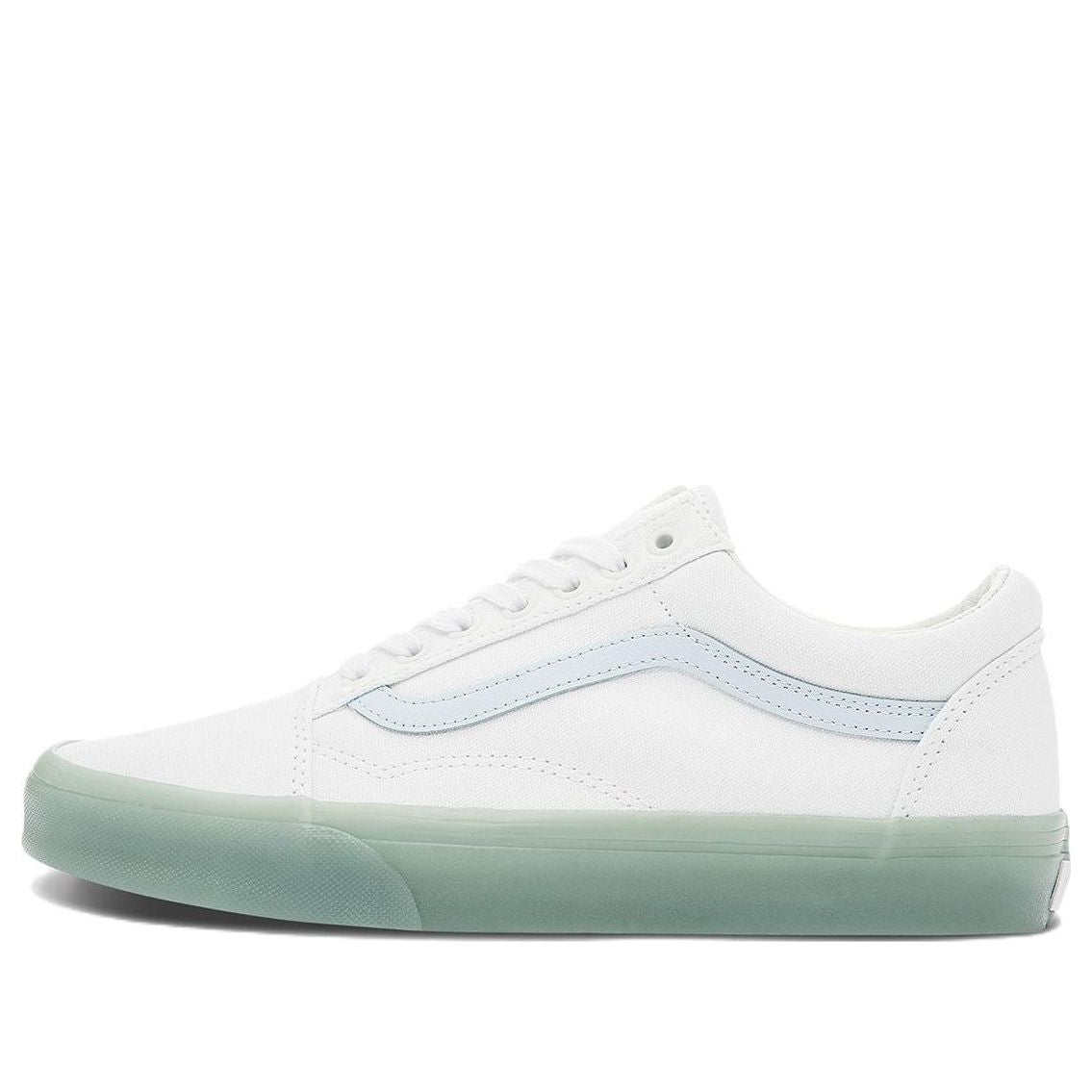 Vans Old Skool Side Stripe Lightweight Wear-Resistant Low Top Casual Skate Shoes Unisex Blue VN0000SB650