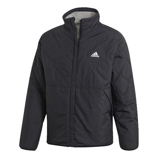 adidas Reversible BOA Padded Jacket 'Black Grey' GF0051